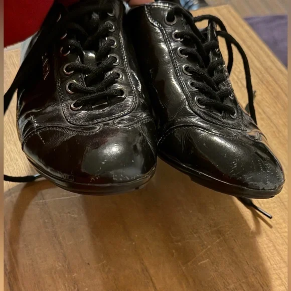 Prada Authentic Black Womens Sneakers Model:3E4900 - Picture 5 of 6